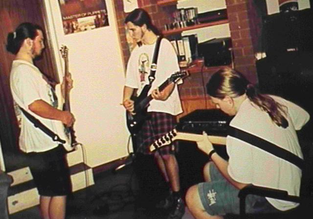 Another band pic @ Stef's place